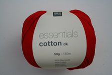 Rico Essentials Cotton DK 02 Red