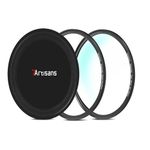 7artisans Nano Magnetic Filter UV Filter ND Light Reduction Filter/CPL Polarization Filter/GND Gradient Filter/Black Mist 1/4 Portrait Photography Filter Suitable for Lens(77mm MRCUV)