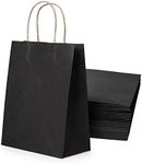 30 pcs Black Paper Gift Bags 21 x 1