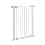 Safety 1st Easy Close Extra Tall Gate, Pressure Fit Safety gate for Toddlers and Dog, 91 cm high, for widths 73-80 cm extendable up to 94 cm with extensions sold separately, in Metal, Colour white