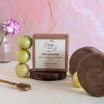 Desam Organics Amla Reetha Shikakai Shampoo Bar | Anti-Hairfall Solid Shampoo | Natural | Sulphate & Paraben Free | Ayurvedic | For Men & Women | (1x125g)