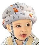 Simply Kids Baby Helmet for Crawling, No Bumps and Soft Cushion Infant Baby Safety Headguard I Toddler Helmets 1-2 Years Old, 6-12 Months (Fox)