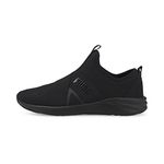 PUMA Women's Better Foam Prowl Slip On, Black, 7.5