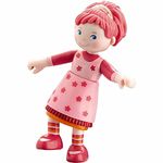 HABA Little Friends Bendy Dollhouse Doll Lilli 4 Pink Hair