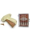 Arrow 9F Fine Tag Gun with 5 Replacement Needles, Plastic Price Tagging Tool Set