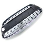 Underground Parts New Replacement Chrome Front Bumper Centre Grille Panel to fit Ford Fiesta mk7