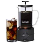 Presto 02937 Dorothy Electric Rapid Cold Brewer - Cold brew at home in 15 minutes - No more waiting 12 to 24 hours., Clear