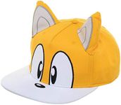 Bioworld Sonic The Hedgehog Tails Big Face Snapback Hat