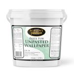 ROMAN Wheat-Based Wallpaper Paste Adhesive for Delicate Materials, Superior Wet Tack, Easy Application and Cleanup, Clear, GH-34 (1 Gallon - 180 sq. ft)