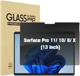 ProCase Microsoft Surface Pro 11 /10 2024 Pro 8 / Pro X 13 inch Privacy Screen Protector, Anti-Spy Tempered Glass Ultra Thin Tinted Screen Film Guard for 13.0 Inch Surface Pro 11/10/8/X 2024/2021 Release