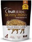 Fruitables Skinny Mini Grilled Bison Soft Treats 12 Ounce