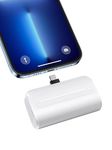 LVFAN Mini iPhone Power Bank, 6600mAh Small Portable Phone Charger Power Bank, Fast Charging Battery Pack for iPhone 14/13/12/11/XR/XS/X/SE/8/7/6 Mini Pro Max Plus, Airpods, iPod - White