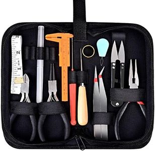 19Pcs Jewelry Making Tools Kit with Zipper Storage Case for Jewelry Crafting and Jewelry Repair by Paxcoo