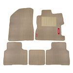 Elegant Carpet Cord Beige Custom Fit Car Mat Compatible with Honda Civic Old