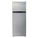 ARCTIC CHEF ACFR725AMZ6COM 2 Door Apartment Size Refrigerator with Freezer, Stainless,7.5 cu ft