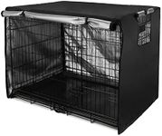 Double Door Dog Crate Cover Wire Do