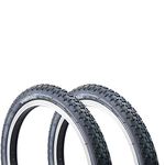 Vandorm COMP 3 20" x 2.125" BMX "BLACK" Tyres (PAIR)