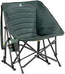 GCI Outdoor Freestyle Puff Rocker Portable Rocking Outdoor Camping Chair, Hunter