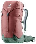 DEUTER Unisex – Adult's AC Lite 24 Hiking Backpack, Redwood-Ivy, 24 L