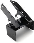 MoKitDora Front Fairing Radio Caddy Mount Bracket Compatible with 1998-2013 Harley Touring Road Glide FLTR, Black