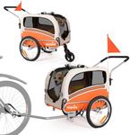 Sepnine 2 in1 Pet Bicycle Trailer w