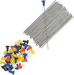 Predator Blowgun Target Darts, Grey, 50 Pack