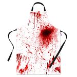 Funny Aprons for Bloody Murder Halloween BBQ Cooking Apron Kitchen Gift