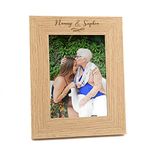 Personalised Wooden Nanny photo frame/Nanny Gifts from Grandchildren/Best Grandma gifts/engraved photo frame birthday gift - 6x4 7x5 8x6