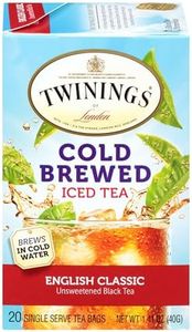 Twinings of London English Classic Cold Brewed Iced Tea Bags, 20 Count (Pack of 6)