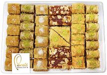 Persis Premium Baklava Assorted Tray - 38 Pieces (1kg) - Handcrafted Baklawa Perfection