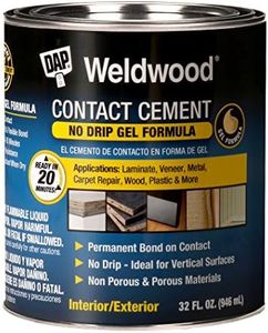 DAP 7079825312 Gel Original Contact Cement Qt Raw Building Material, 32 FL OZ, TAN