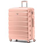 Flight Knight Lightweight 4 Wheel ABS Hard Case Extra Large Suitcase Approved for Over 100 Airlines Including easyJet, British Airways, Ryanair, Jet2, Emirates & Many More - Check-in Large Size 29"