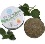 Anti Dandruff Shampoo Bar Tea Tree & Nettle Problem dry flaky scalp Sulphate free Handmade by Fizzy Fuzzy
