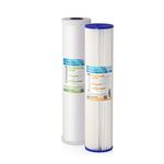 APEC Water Systems Filter-Set-CB2-20BB Apec 20" Whole House Sediment and Carbon Replacement Filter Set