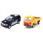 Centy Toys Police Interceptor Fortune Pull Back Car (Black) Tata Ace Pull Back Vehicle