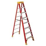 Werner feet, Orange, 6208 stepladders, 8 Ft