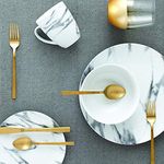 Safdie & Co. 16-Piece Marble Dinner