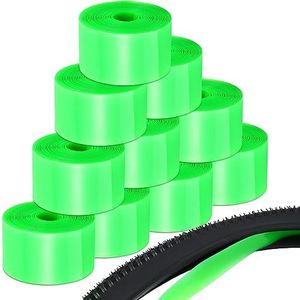 Datanly 10 Roll Bike Tire Liner Inner Tube Flat Protectors Bicycle Tire Protection TPU Puncture Resistant Liner Thorn Proof Bike Wheel Liner for BMX Mountain and Road Bicycle Tires (27.5"-29")