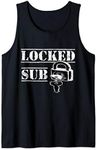 Locked Submissive Chastity Fetish, BDSM Femdom Cuckold Sub Tank Top