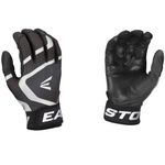 Easton | MAV GT Baseball Batting Gloves | Black/Black | Youth Medium