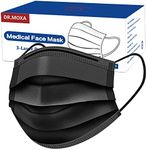 100Pcs Medical Grade Black Disposab