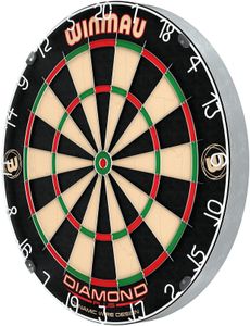 WINMAU Diamond Bristle Dartboard – Tournament Quality