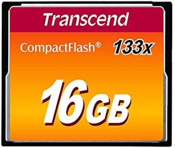 Transcend Compact Flash 133x TS16GCF133 Scheda di Memoria, 16 GB