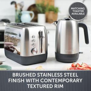 Breville Edge Electric Kettle 1.7L – Stainless Steel Fast Boil