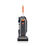 Hoover Commercial HushTone 13-Inch 2-Speed Upright Vacuum Cleaner with IntelliBelt Quiet Bagged HEPA Filtered Professional Rated, 40-Foot Long Cord, CH54113, Gray/Orange