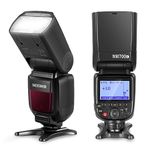 NEEWER NW700-C TTL Flash Speedlite Compatible with Canon DSLR Cameras, 1/8000s High Speed Sync Speedlight, 1/1-1/256 Output, TCM Function, 230 Full Power Flash, 0.1-2.7s Fast Recycling Flashlight