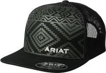 ARIAT Men's Aztec Black Flat Bill C