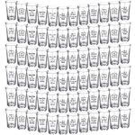 Skylety 144 Pieces Take a Shot We Tied the Knot Shot Glasses for Guests 1.2 Ounce Bridal Party Shot Glasses Wedding Shot Glasses Acrylic Shot Glasses for Wedding Bridal Party Favors, 9 Styles