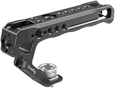 SmallRig Ergonomic Handle with Locating Holes for ARRI, Anti-Off Designed Cold Shoe Adapter - 2165