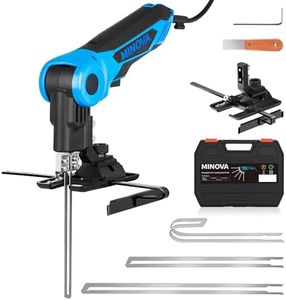 MINOVA 250W AC Rotatable Electric Hot Knife, Foam Cutter Cutting Tool Kit, Full-body Air Cooling System Foam Cutter for EPP, EPS, XPS, EVA, EPE, PU, KT Board, Sponge